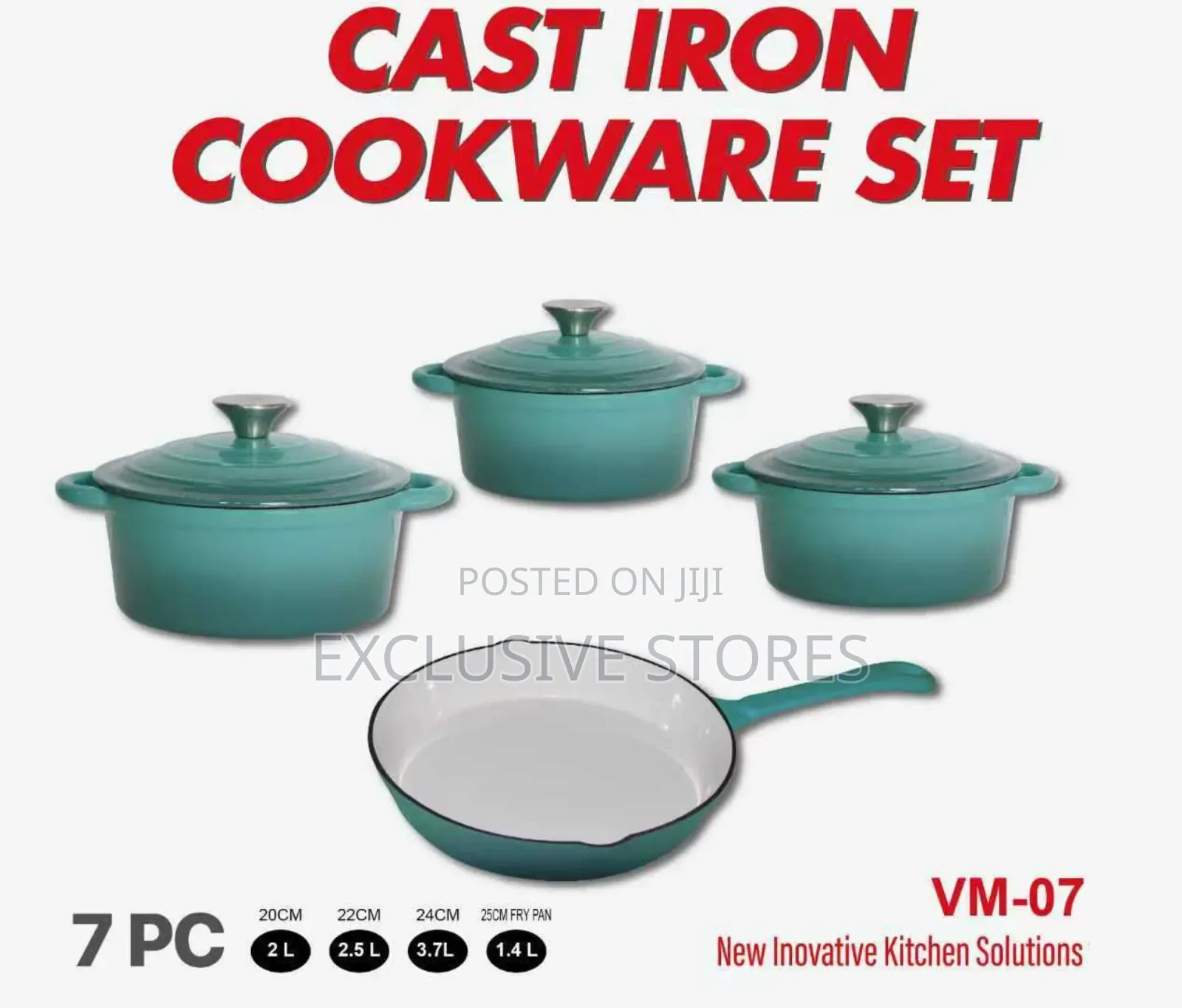 Durable Cast Iron Pot