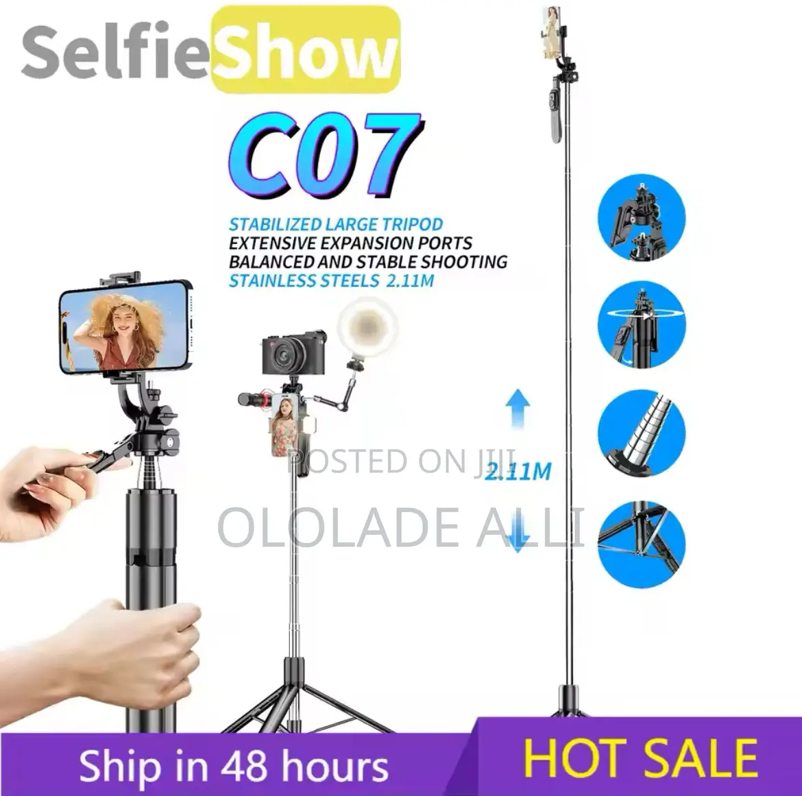 Selfieshow C07 2.11m Balanced Stable