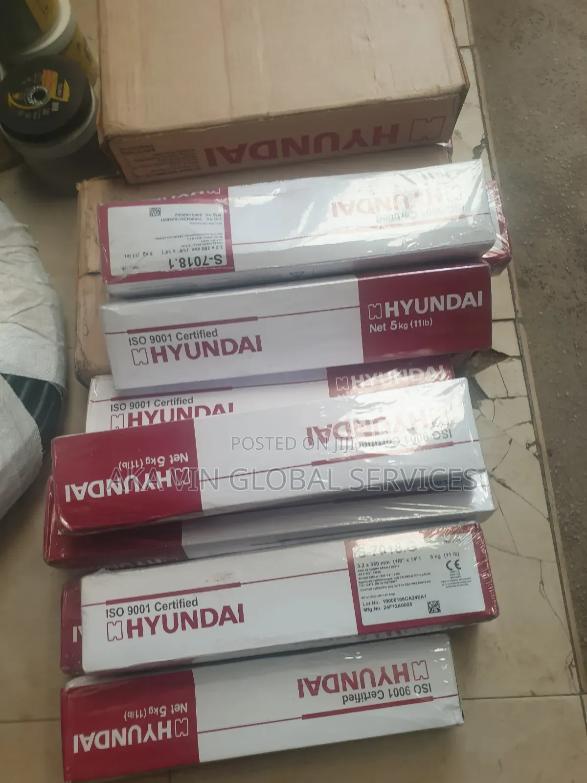 Electrodes Hyundai S-7018 3.2mm/5kg