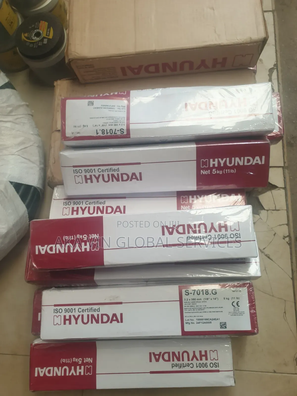 Electrodes Hyundai S-7018 3.2mm/5kg
