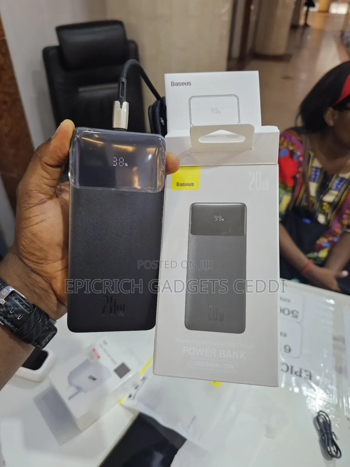 Baseus 20w Fast Charging 10,000mah Powerbank