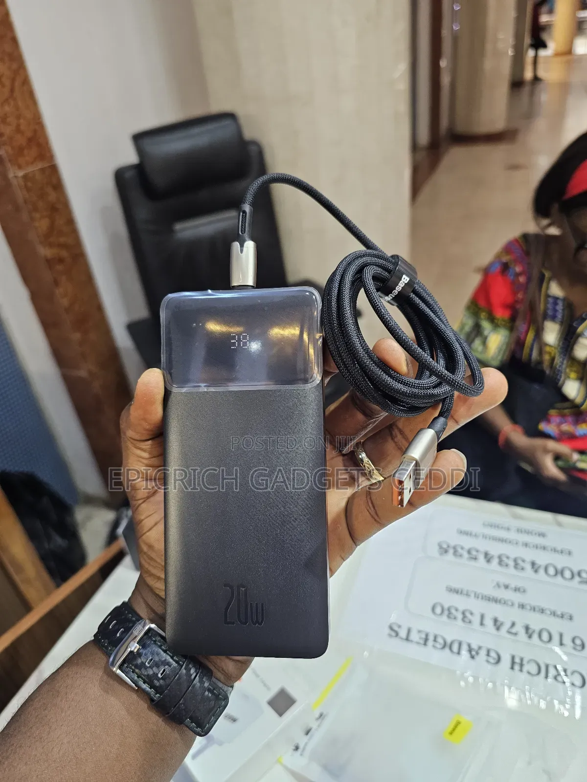 Baseus 20w Fast Charging 10,000mah Powerbank
