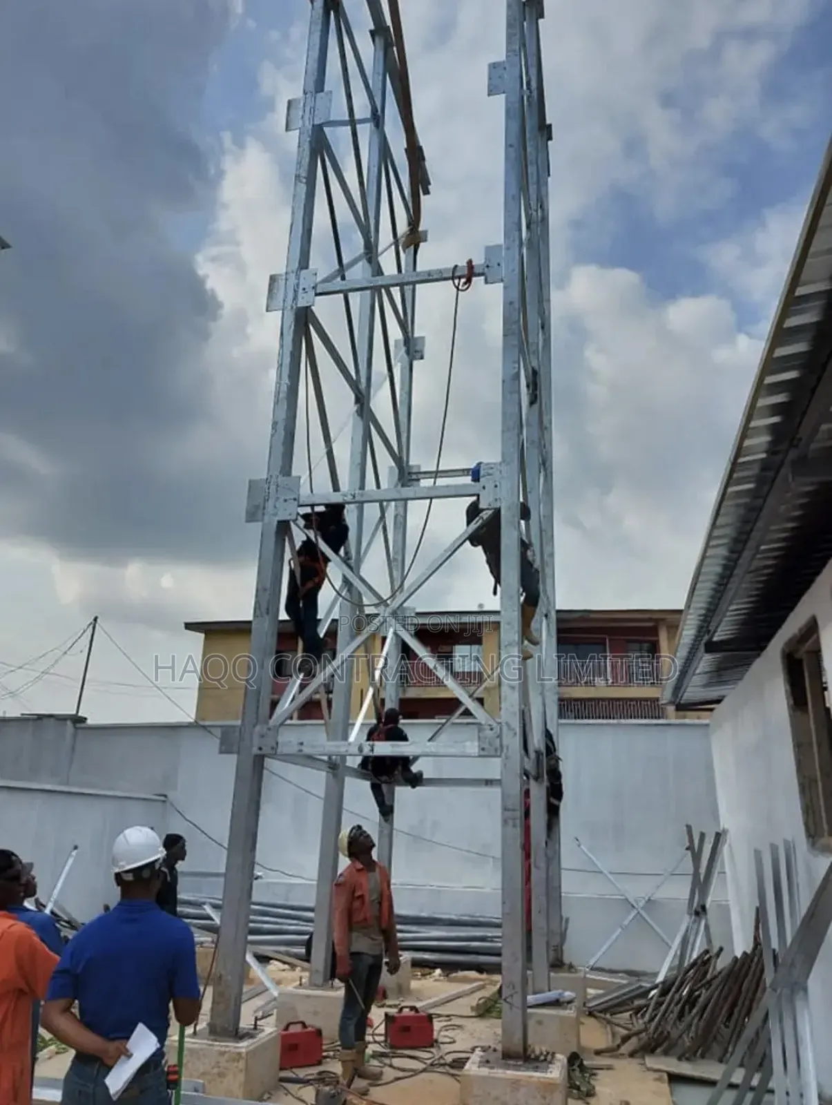 Water Stanchion Fabrication and Erection
