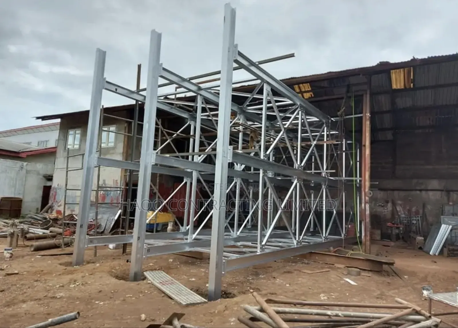 Water Stanchion Fabrication and Erection