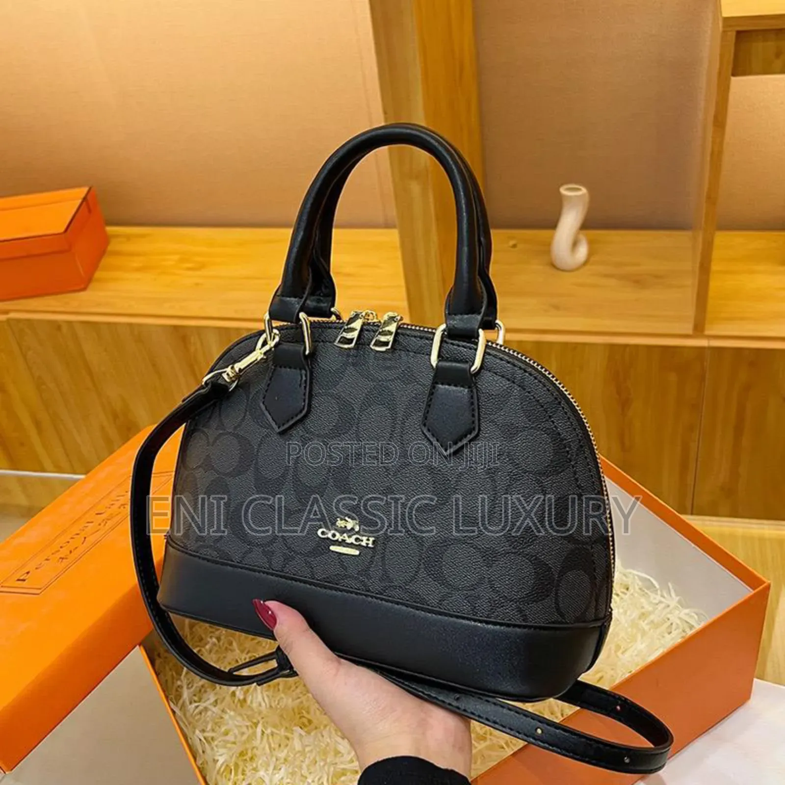 Original Luxury Designer Women's Handbags Coach Well Branded