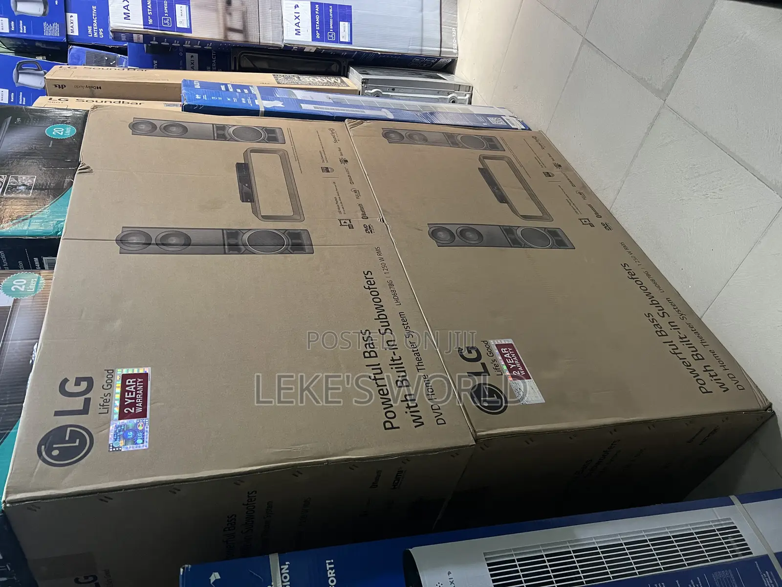 1250watts LG Body Guard Home Theatre