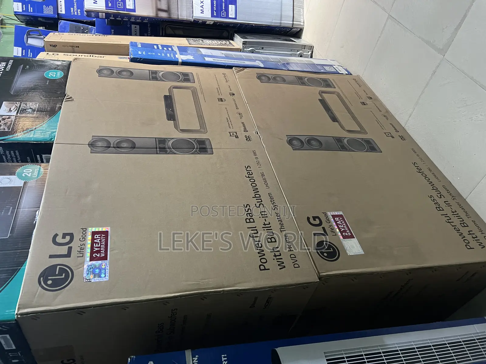 1250watts LG Body Guard Home Theatre