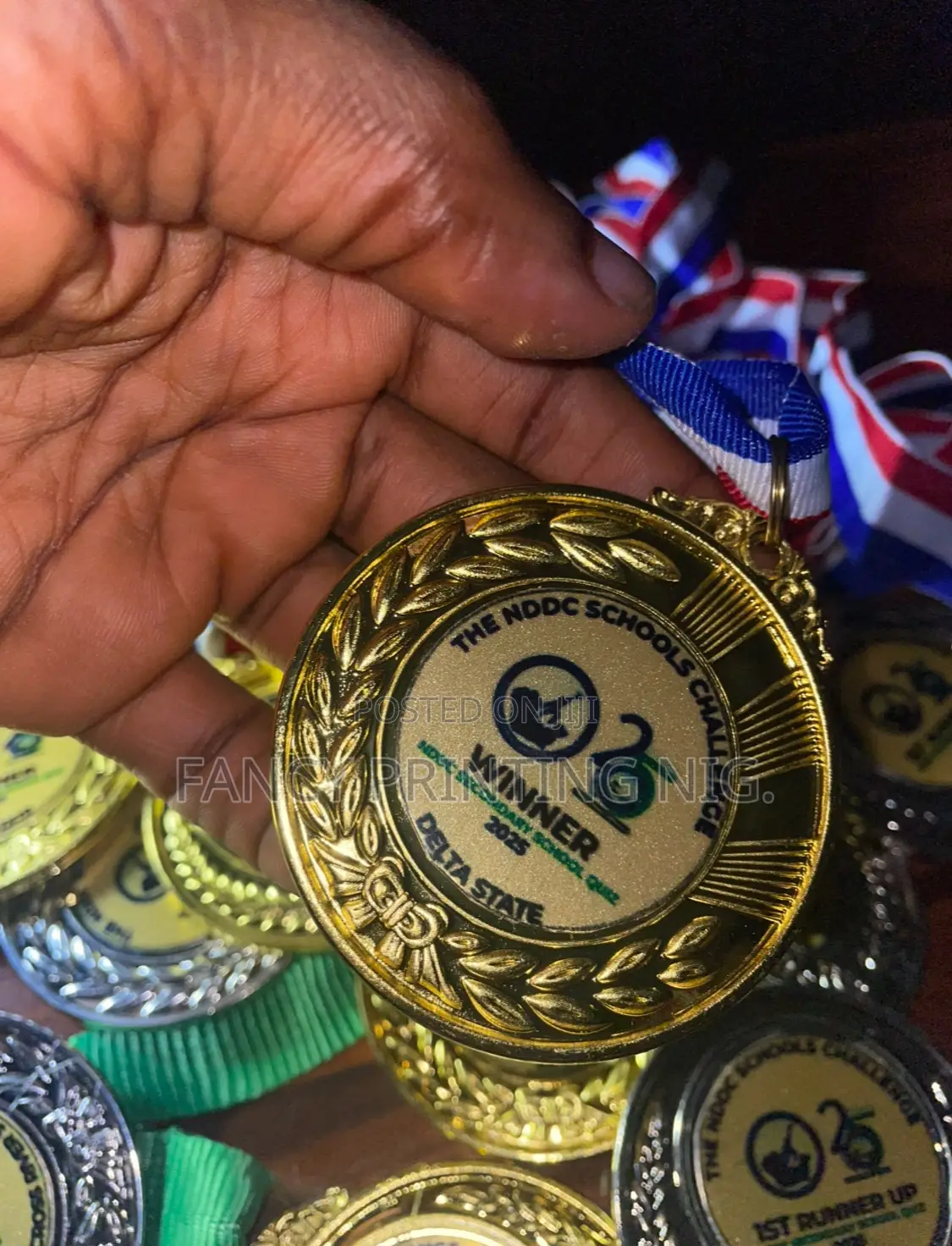 Gold, Sliver and Bronze for Sport and Event Award Medals