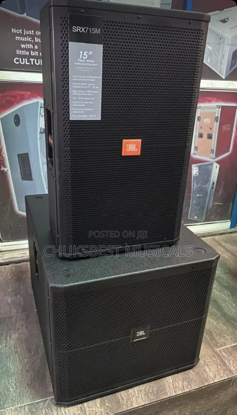 JBL Professional Subwoofer 18"Power Pack JBL Powered Monitor