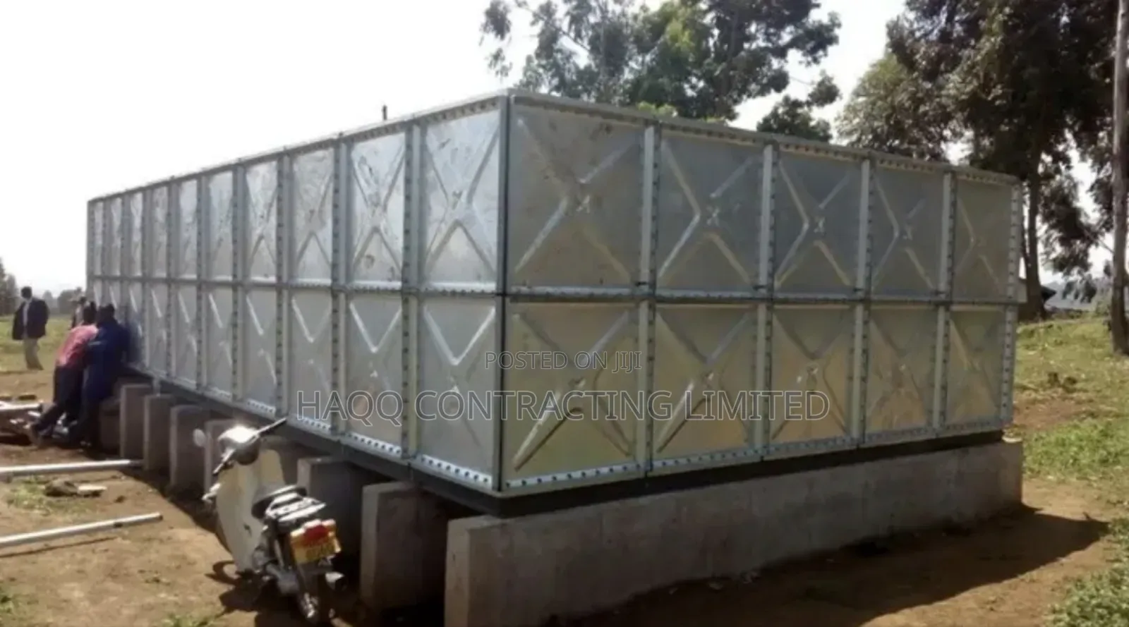 360,000 Ltrs Pressed Steel Braithwaite Water Tank Expert