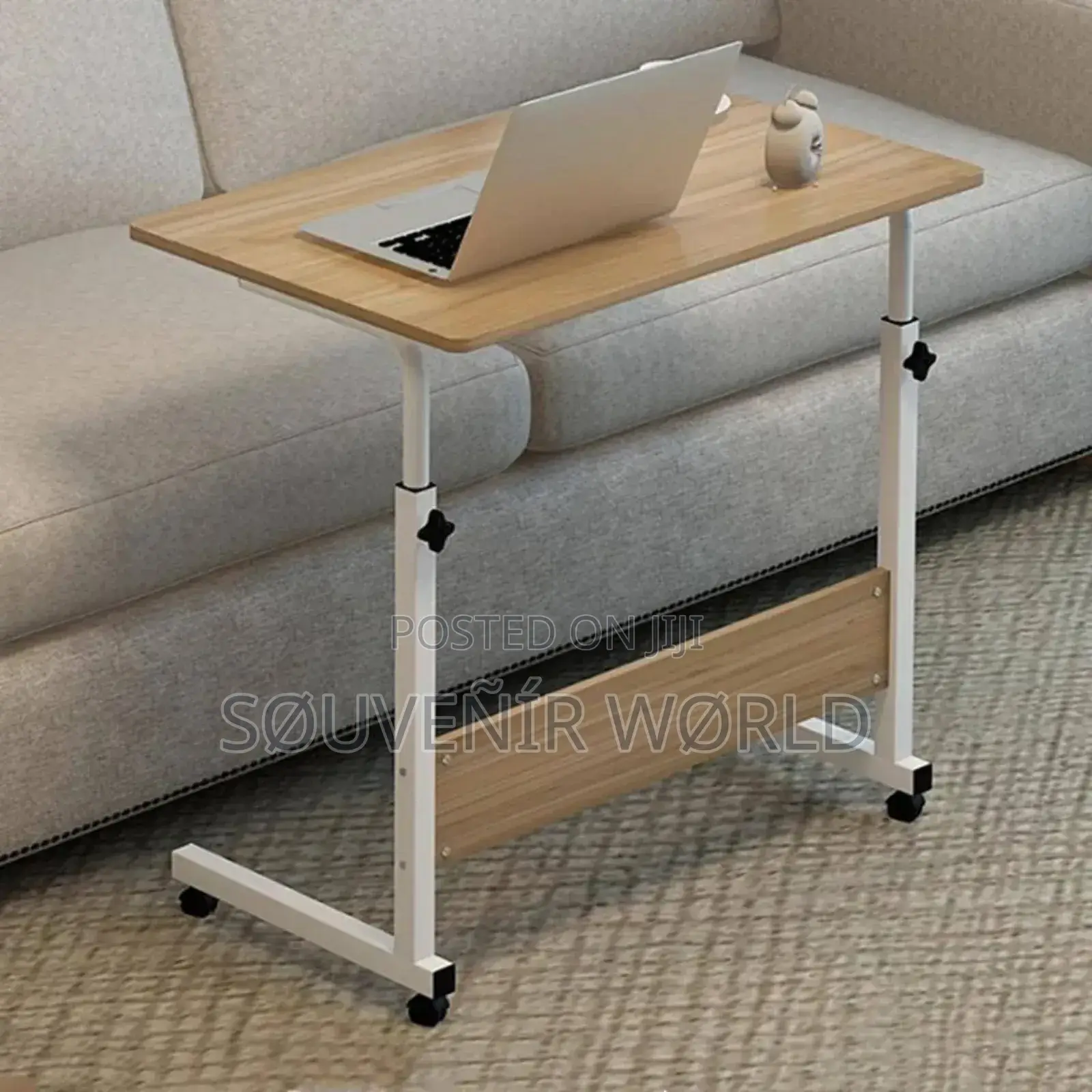 Single Laptop Table With Wheel