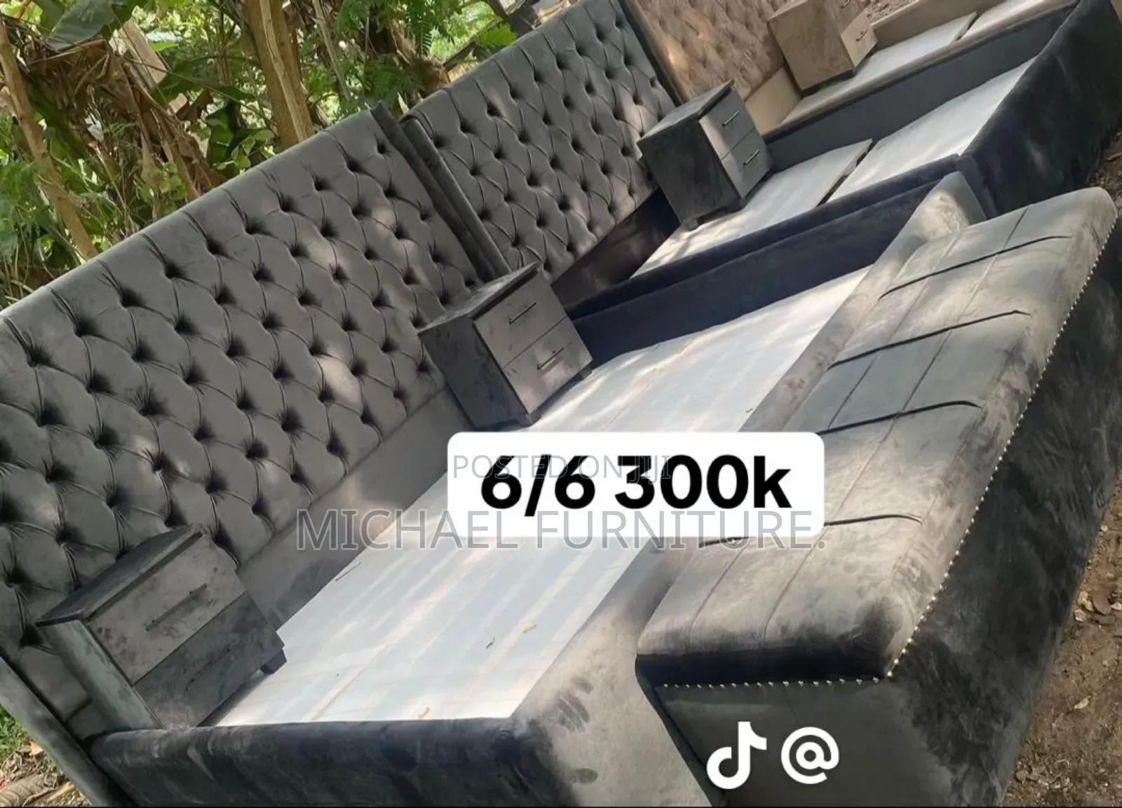 Comfortable 6 by 6 Bedframe