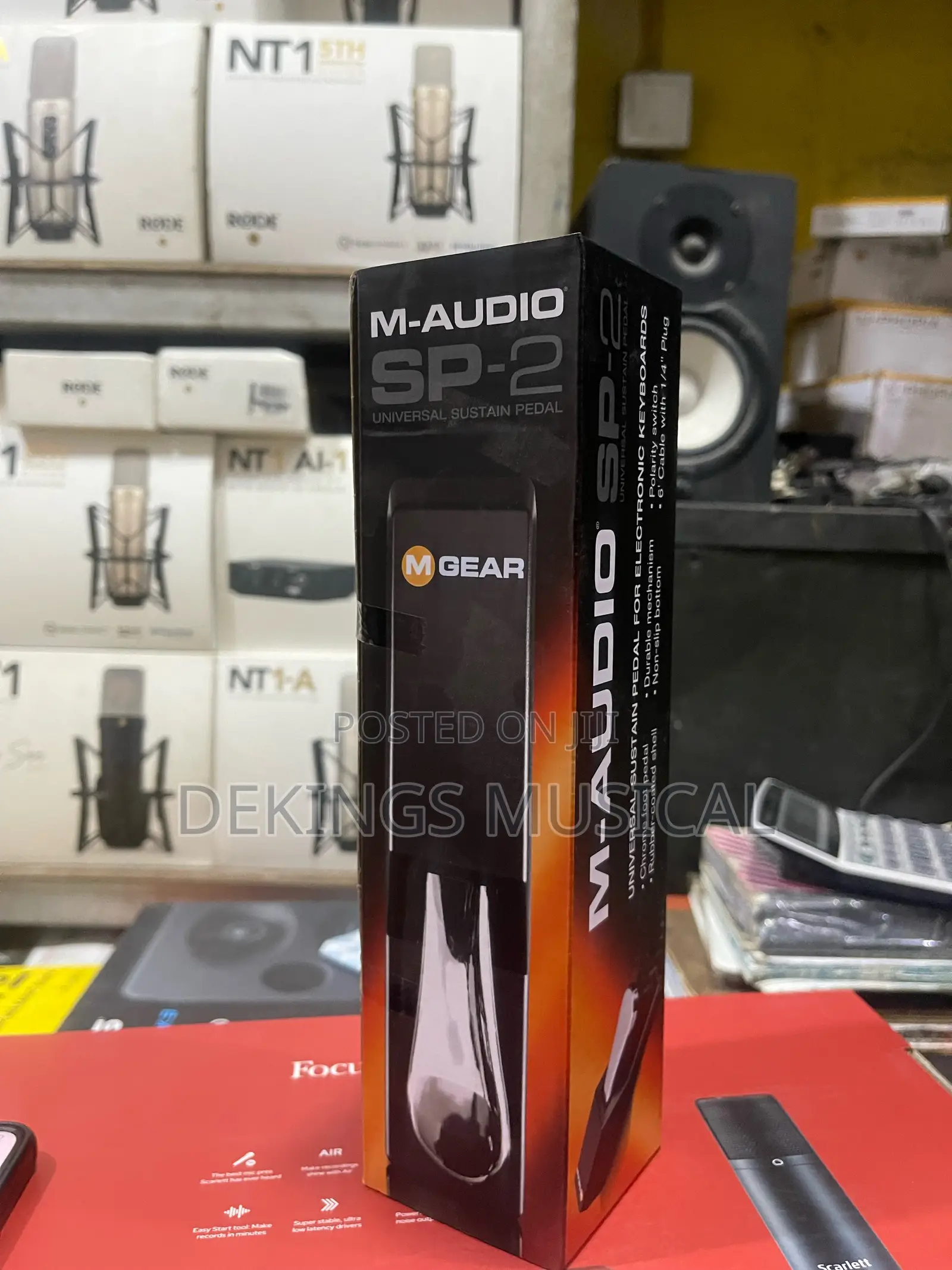 M-audio Sp-2 Universal Sustain Pedal W Piano Style Action