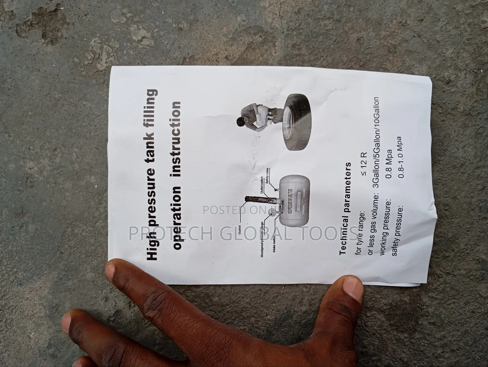 20 Litres Tire Air Booster