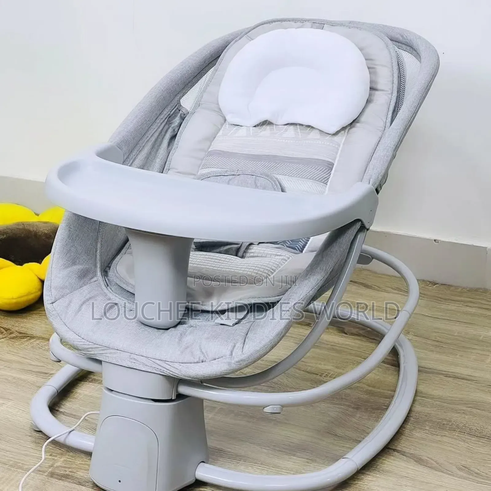 Baby Bluetooth Swing With Removable Feeding Tray