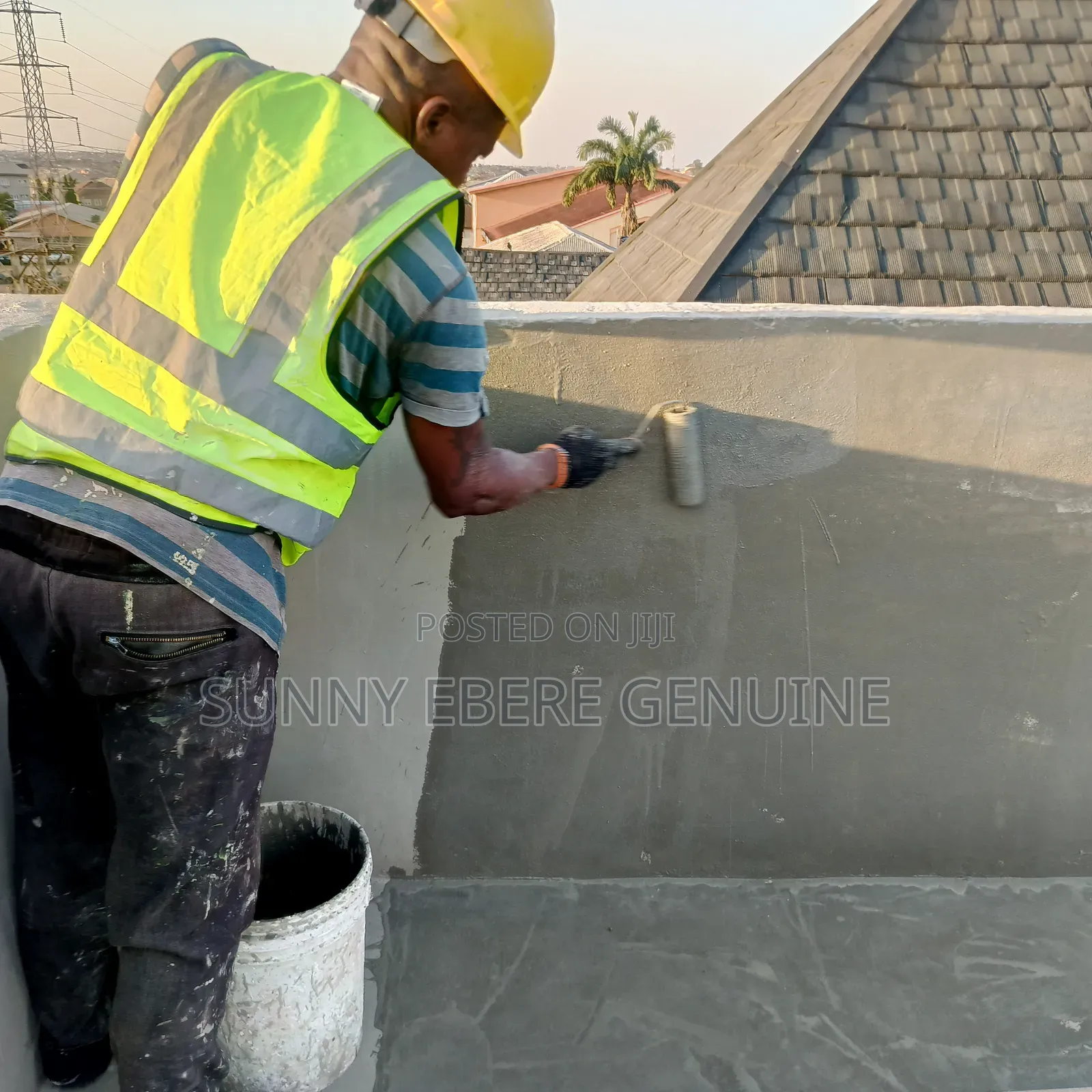 Hidden Roof Gutter Waterproofing System