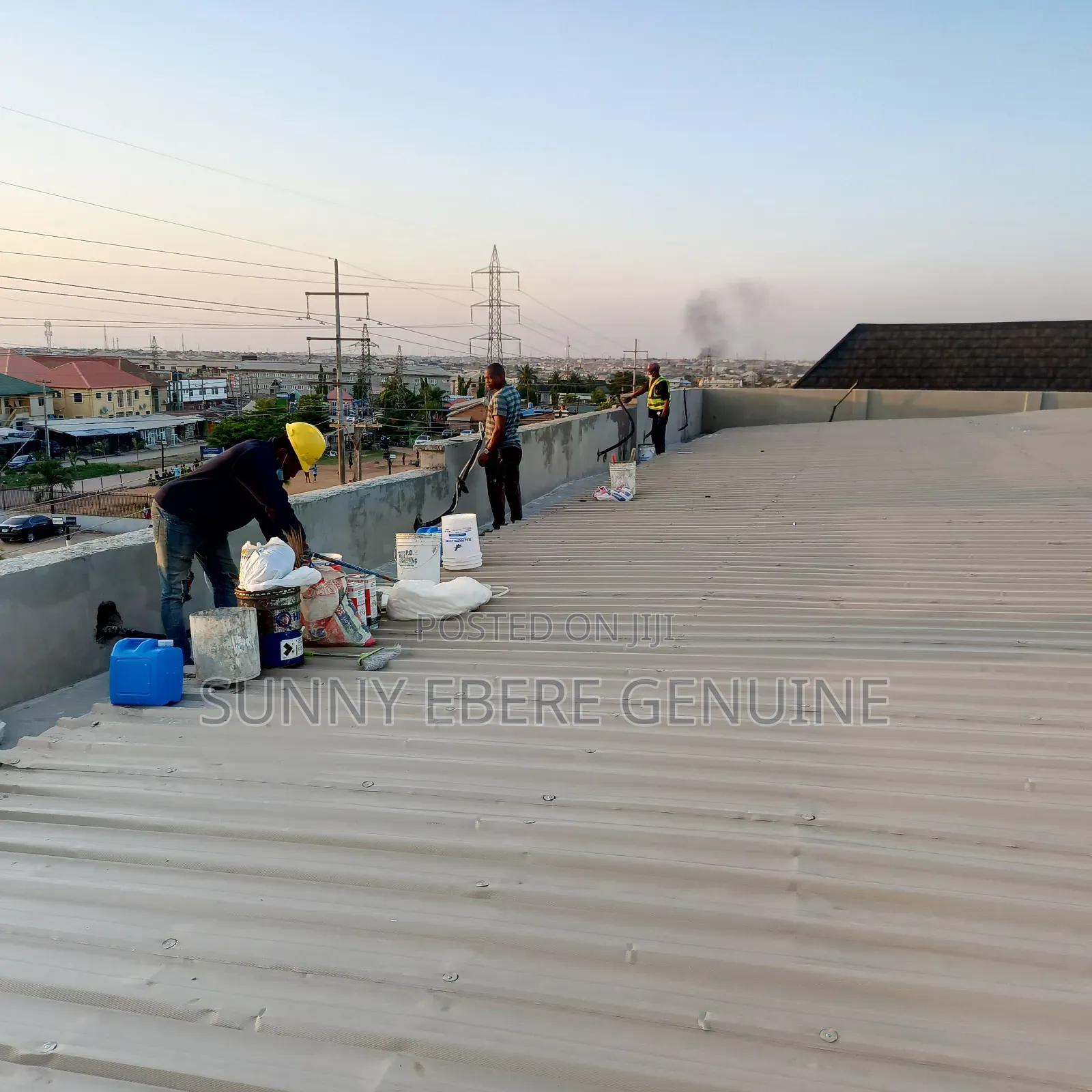 Roof Top Slab and Gutter Waterproofing Application