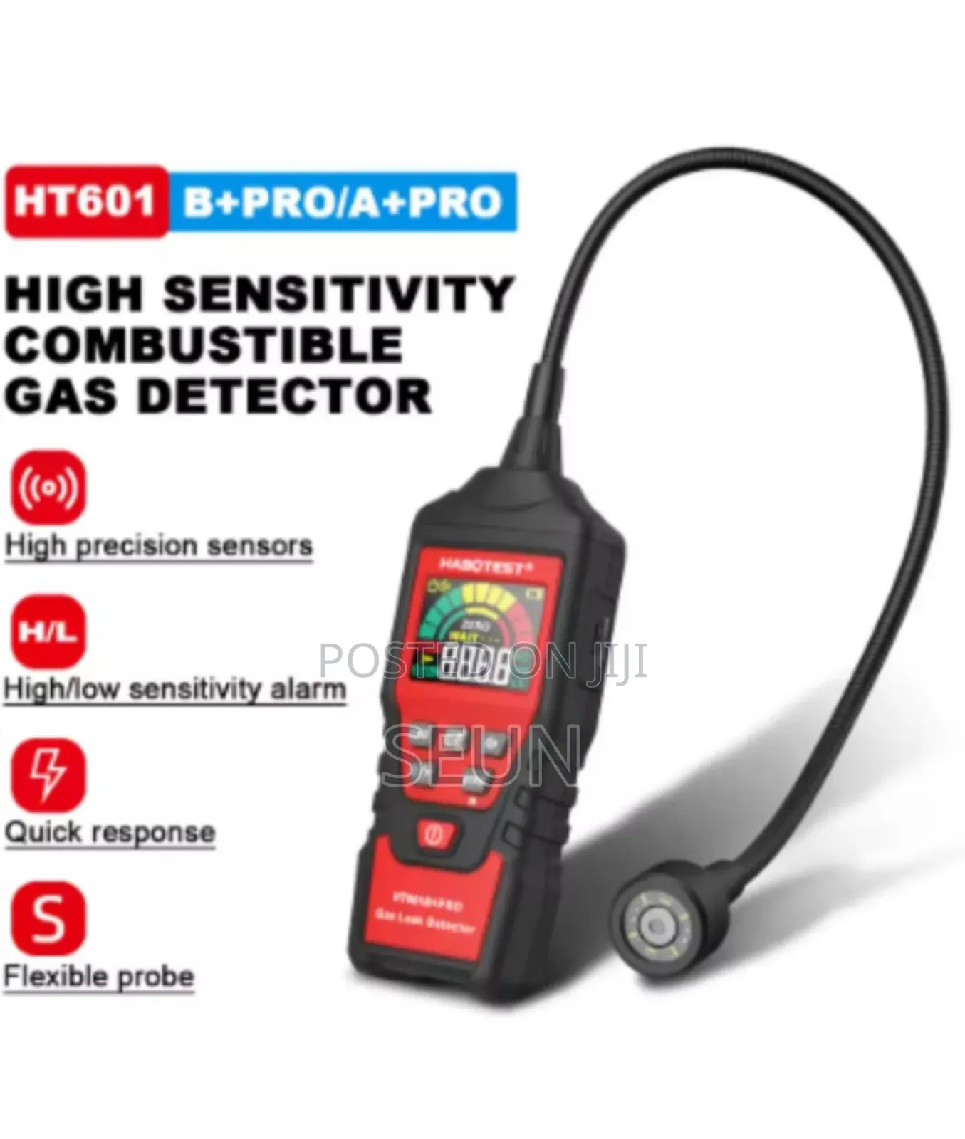 Habotest Ht601b+Pro Gas Leak Detector