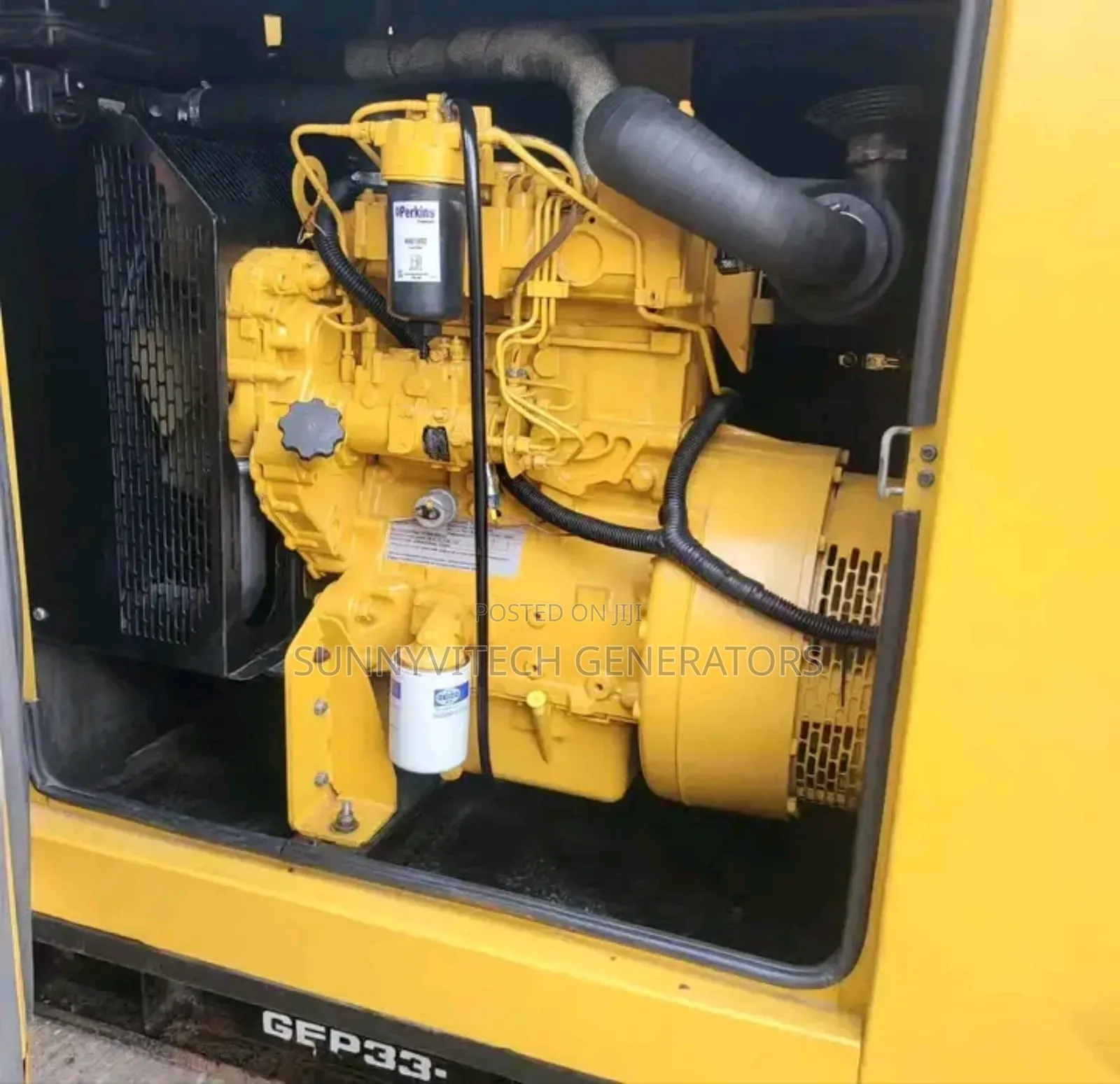 33kva Perkins Generator Cat Super Silence Almost New