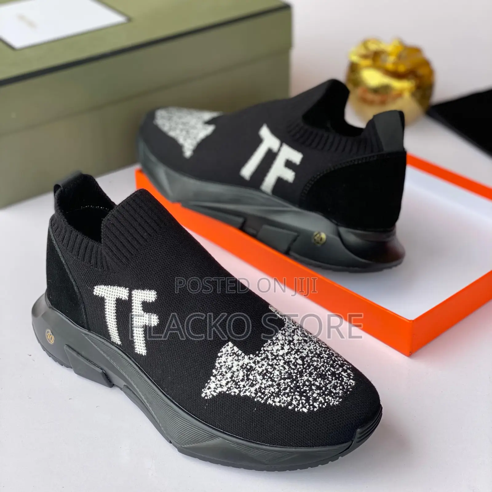 Original Tom Ford Luxury Slip Ons Sneakers