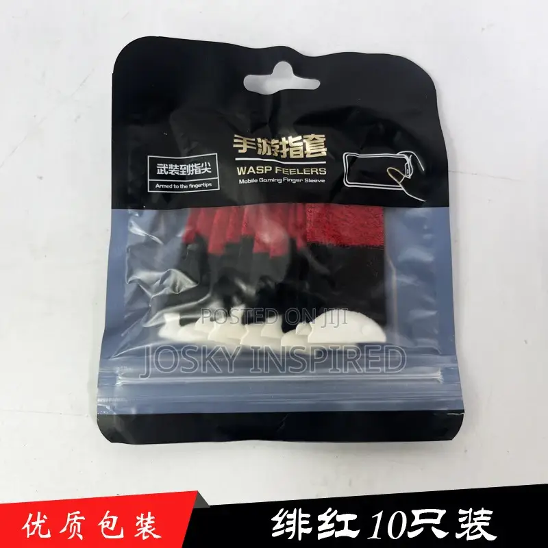 10pcs (5 Pair) Mobile Gaming Thumb Sleeve Sets, Wasp Feelers