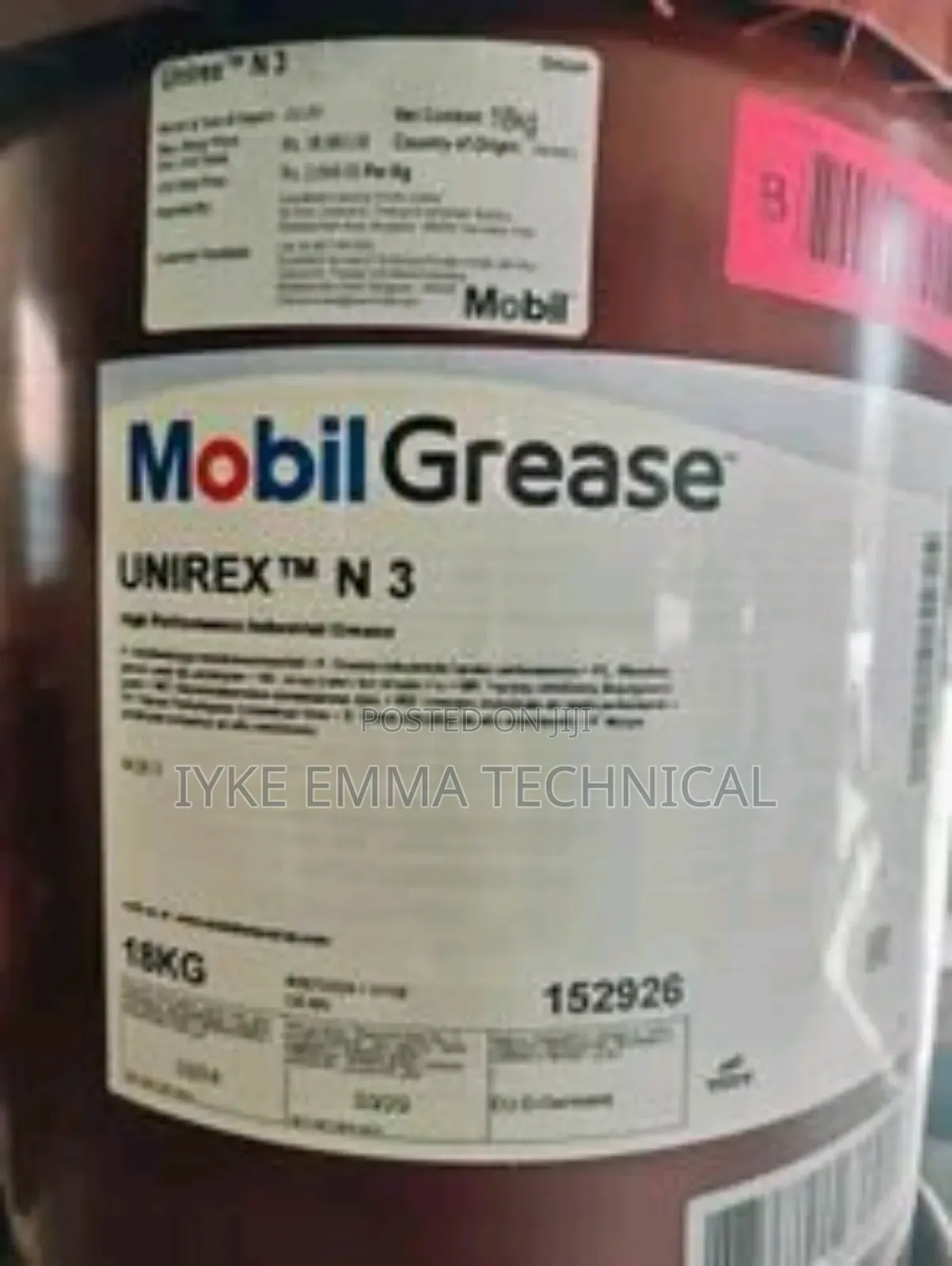 Mobile Grease Unirex N3