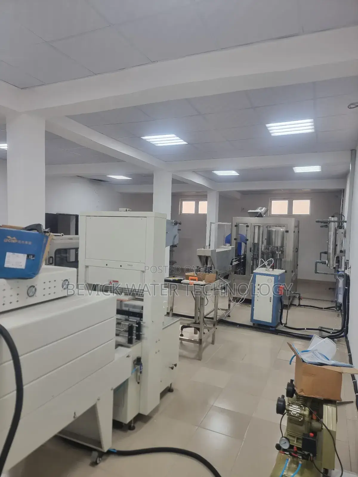 Requirements for Setting Up Sachet/Pure Water Factory