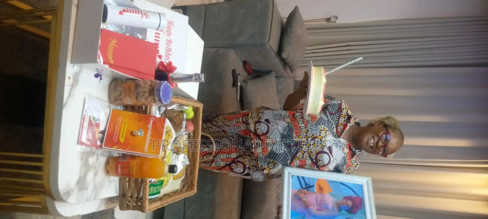 Birthday Cake, Food Tray, Saxophonist, Surprise in Lagos