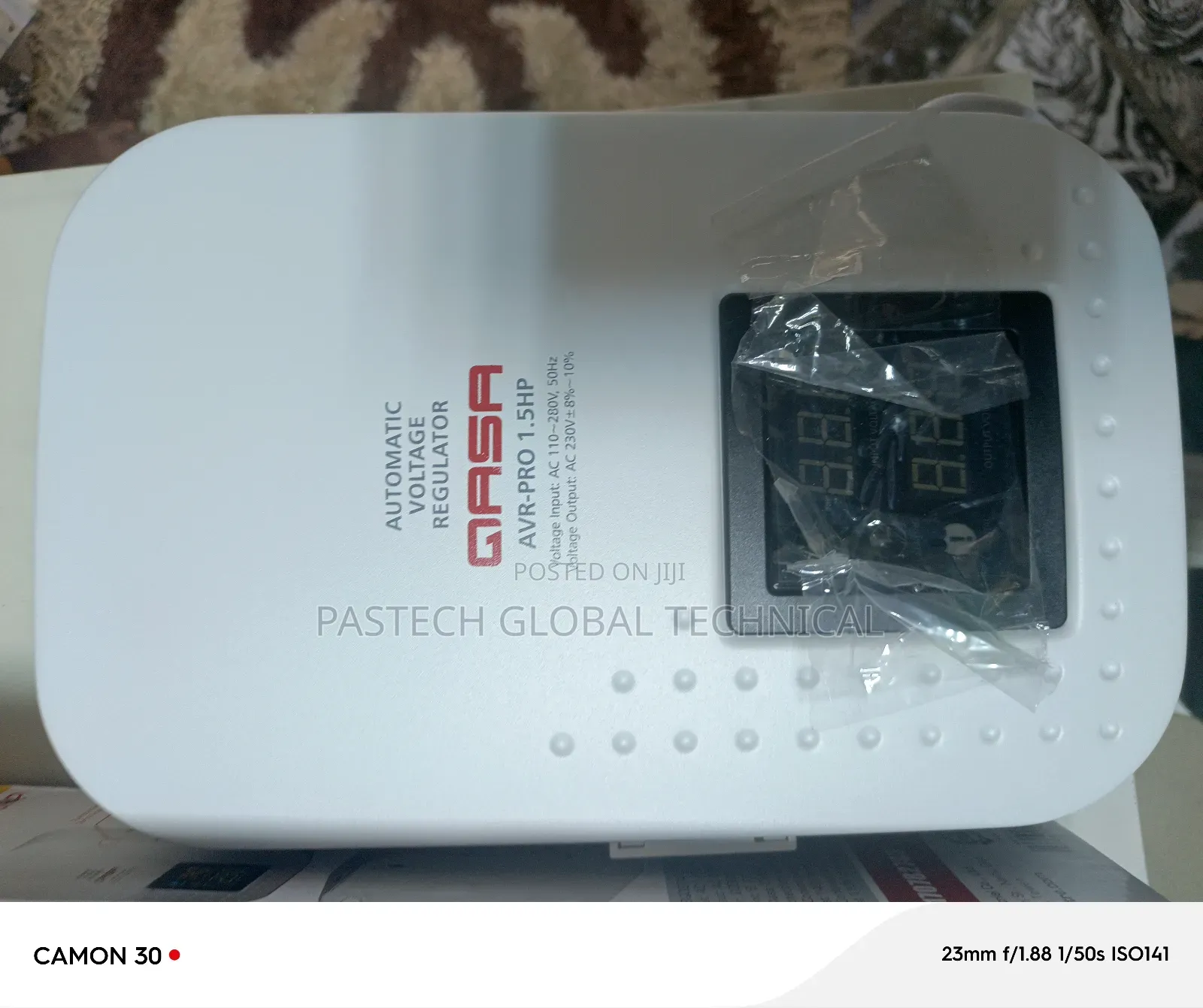 Qasa 1.5hp Automatic Voltage Regulator (Avr) for a/C
