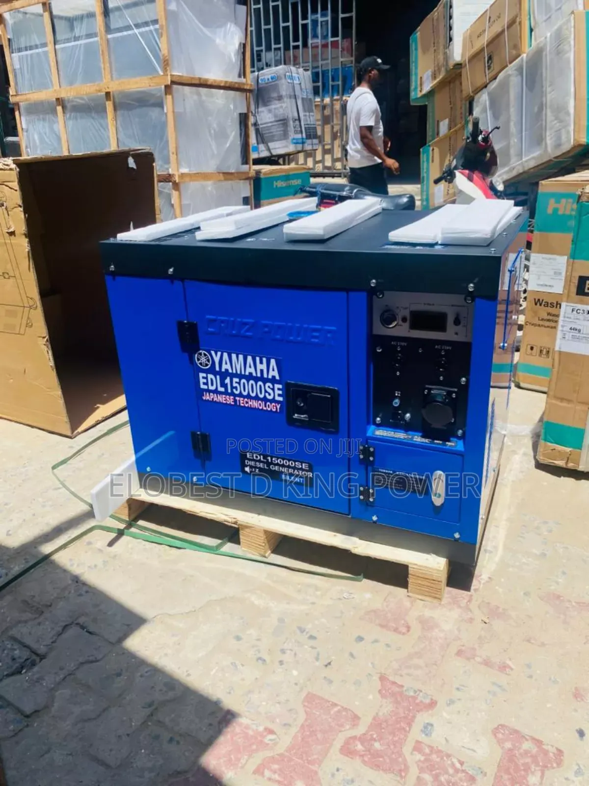 12.5kva Japanese Yamaha Diesel Generator 100% Pure Copper