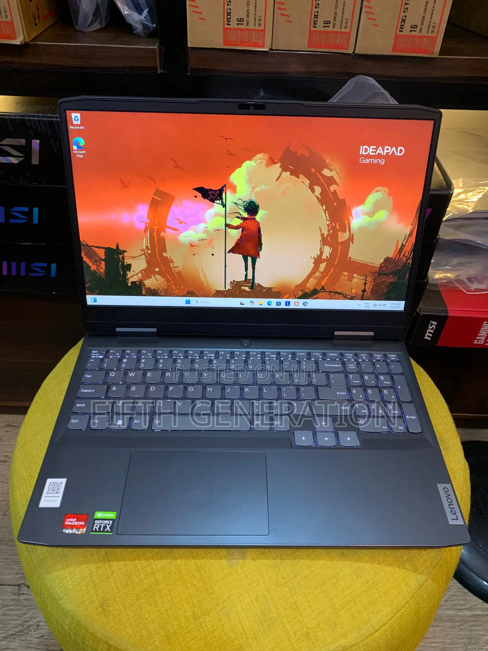 Laptop Lenovo Ideapad Gaming 3 16GB AMD Ryzen 7 SSD 512GB