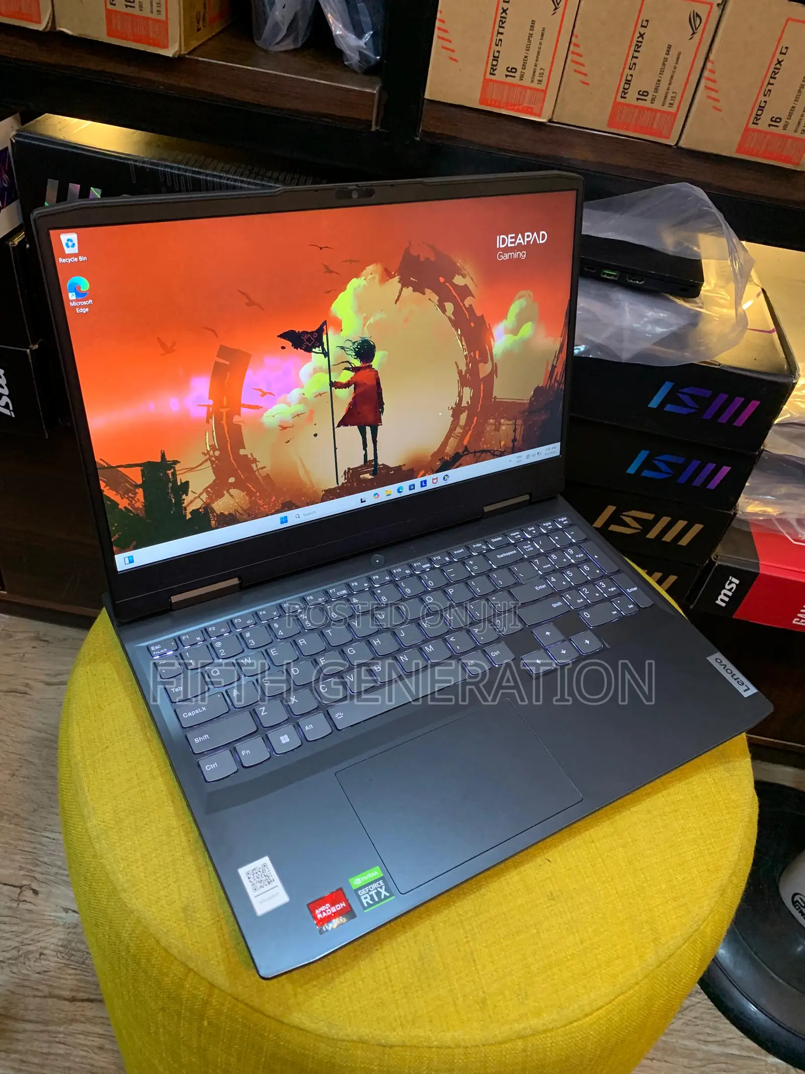 Laptop Lenovo Ideapad Gaming 3 16GB AMD Ryzen 7 SSD 512GB