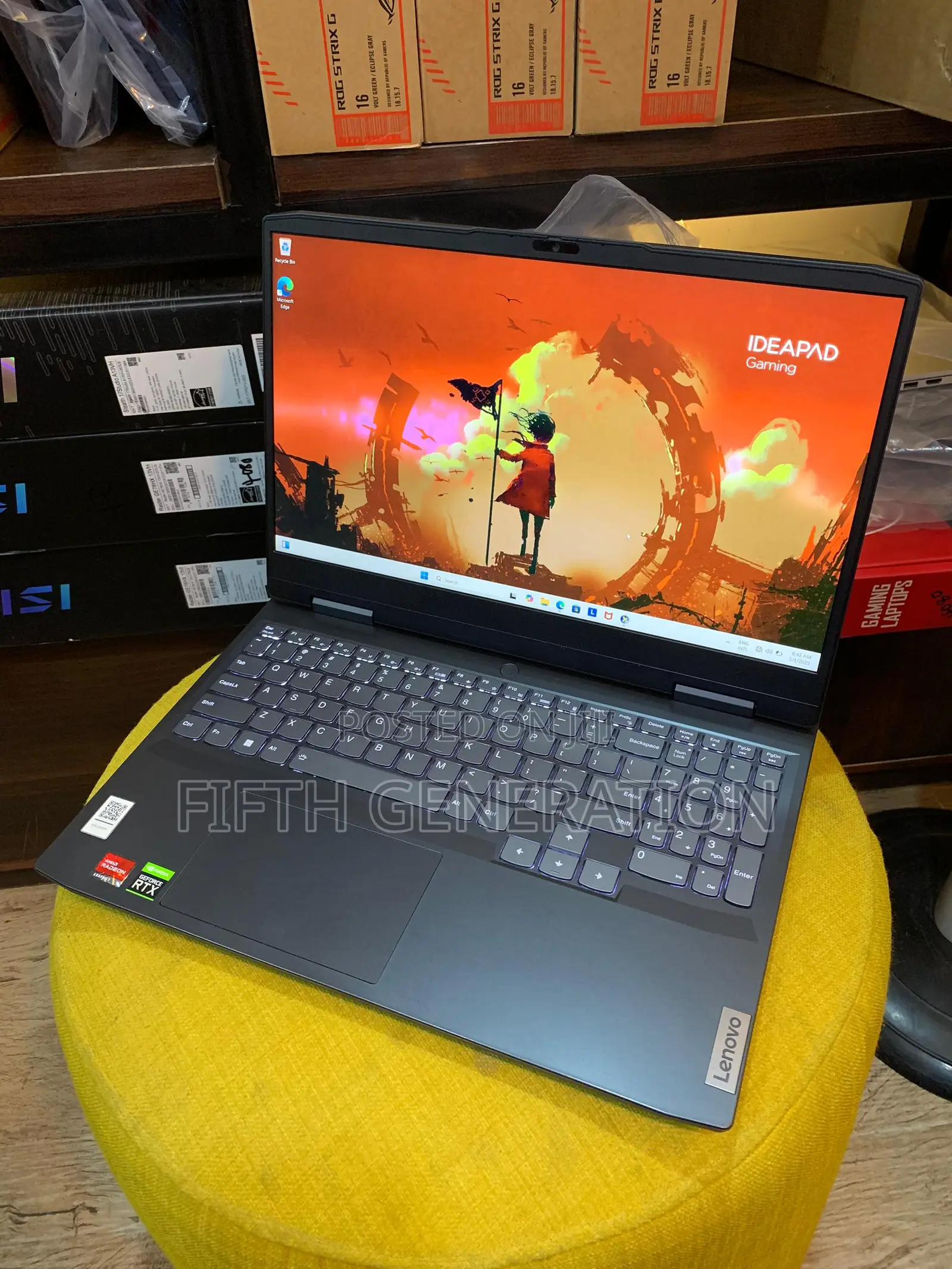 Laptop Lenovo Ideapad Gaming 3 16GB AMD Ryzen 7 SSD 512GB