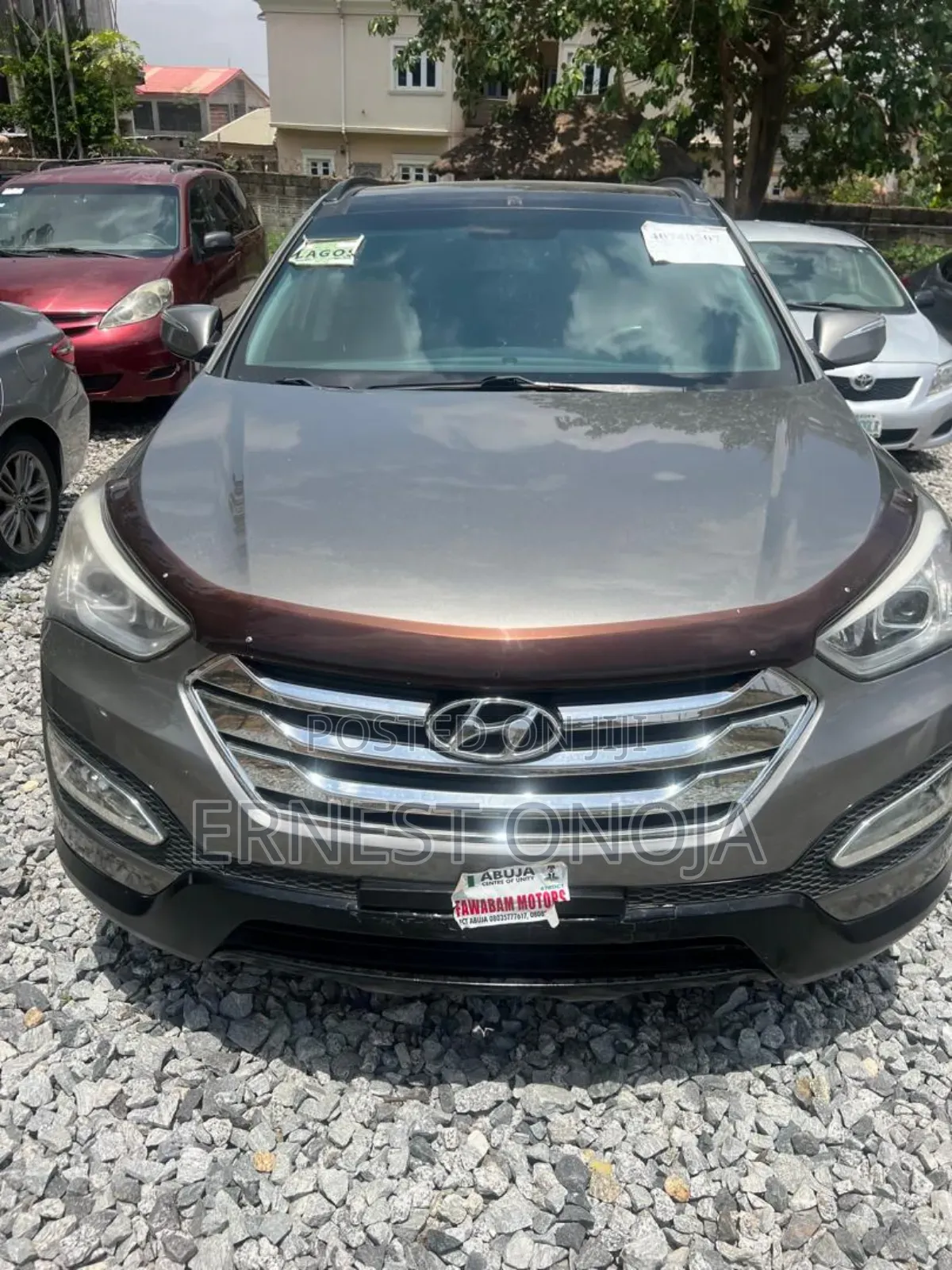 Hyundai Santa Fe Limited 4dr SUV AWD (3.3L 6cyl 6A) 2014 Gray