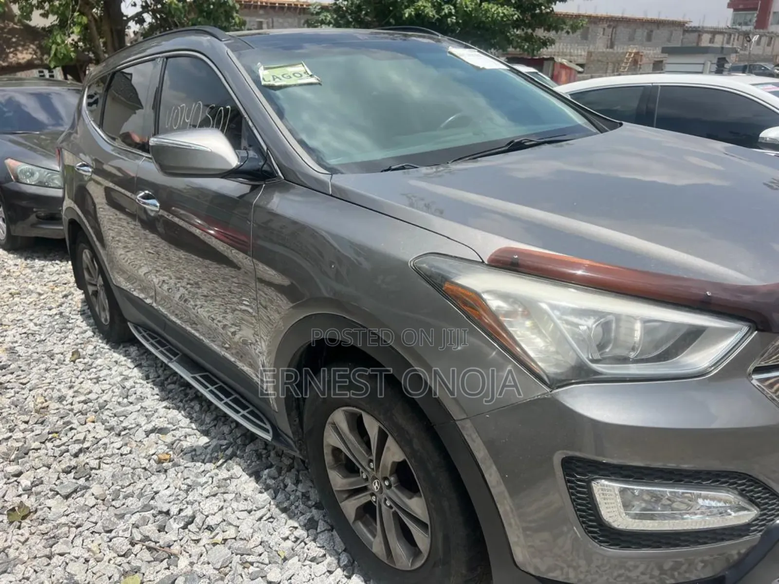 Hyundai Santa Fe Limited 4dr SUV AWD (3.3L 6cyl 6A) 2014 Gray