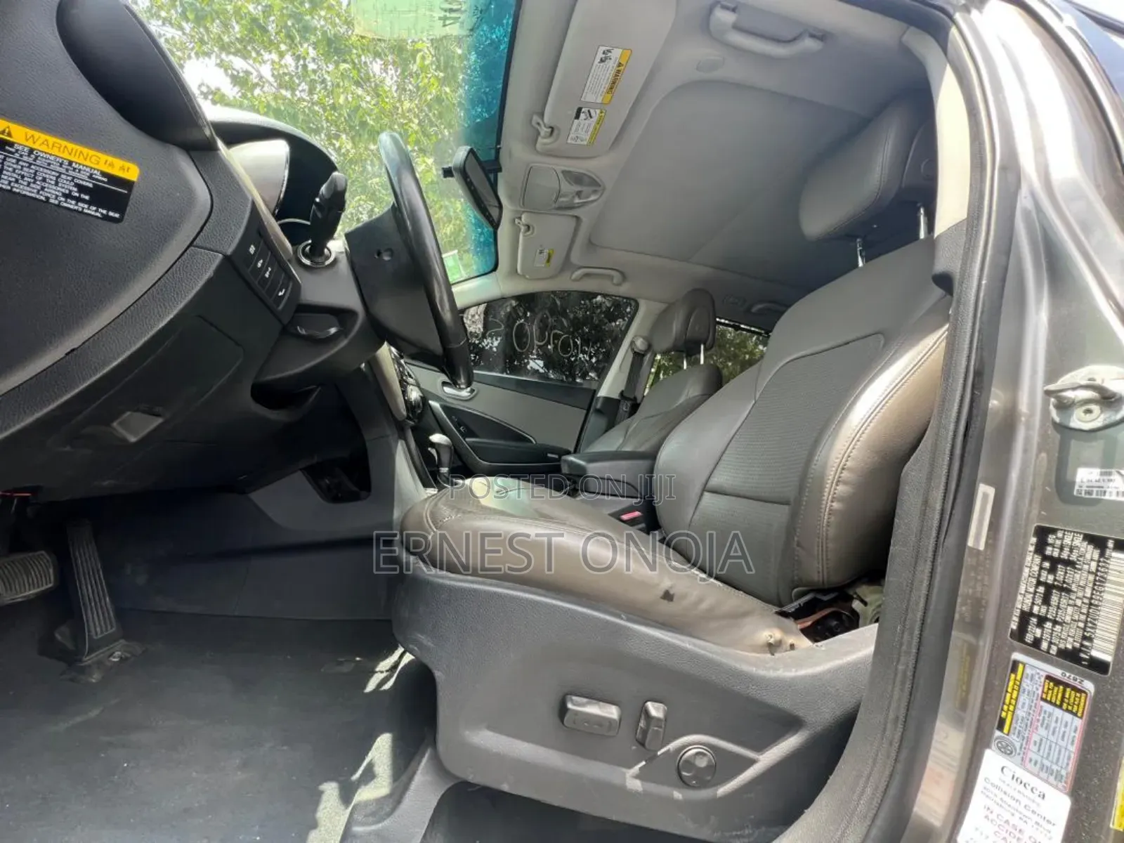 Hyundai Santa Fe Limited 4dr SUV AWD (3.3L 6cyl 6A) 2014 Gray