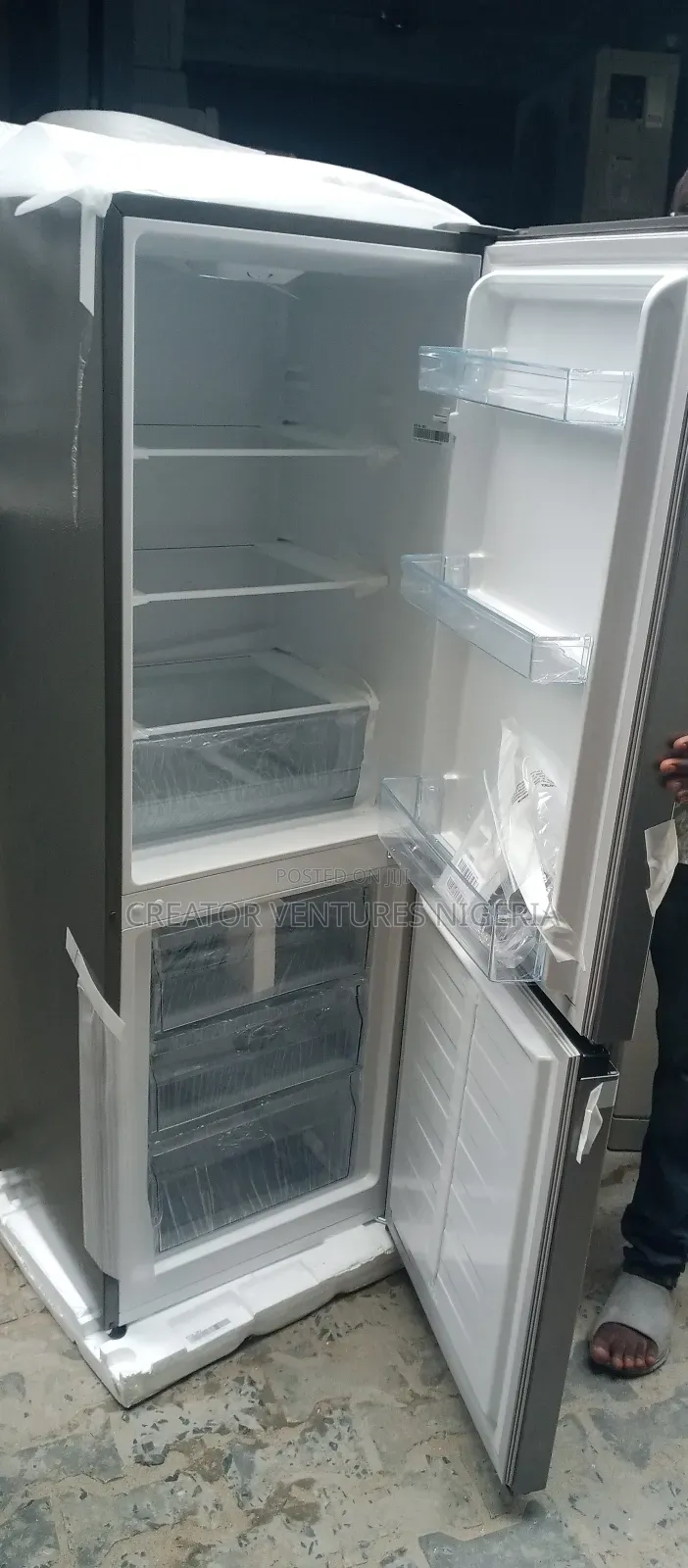 Hisence Half Half Double Door Refrigerator,Low Consumption