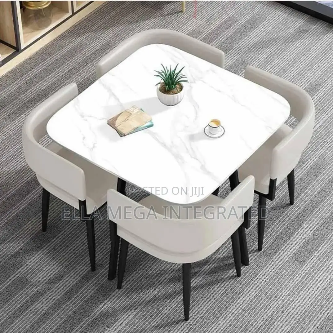 Dining Set With Marble Top