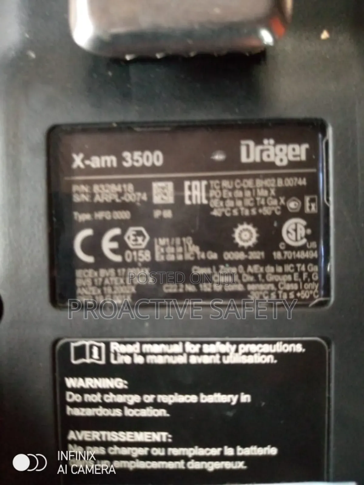 Drager Gas Detector X-am 3500