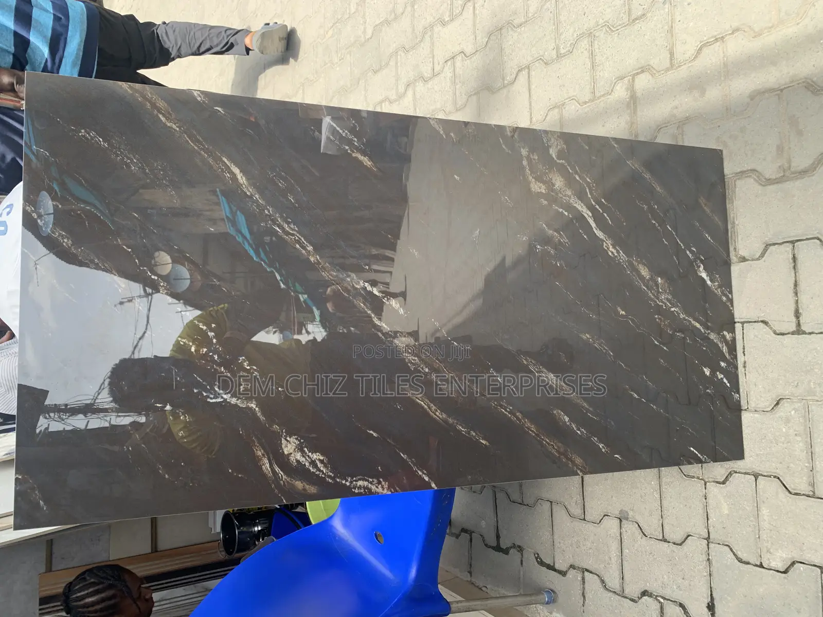Black Designed Tiles 60cm * 120cm