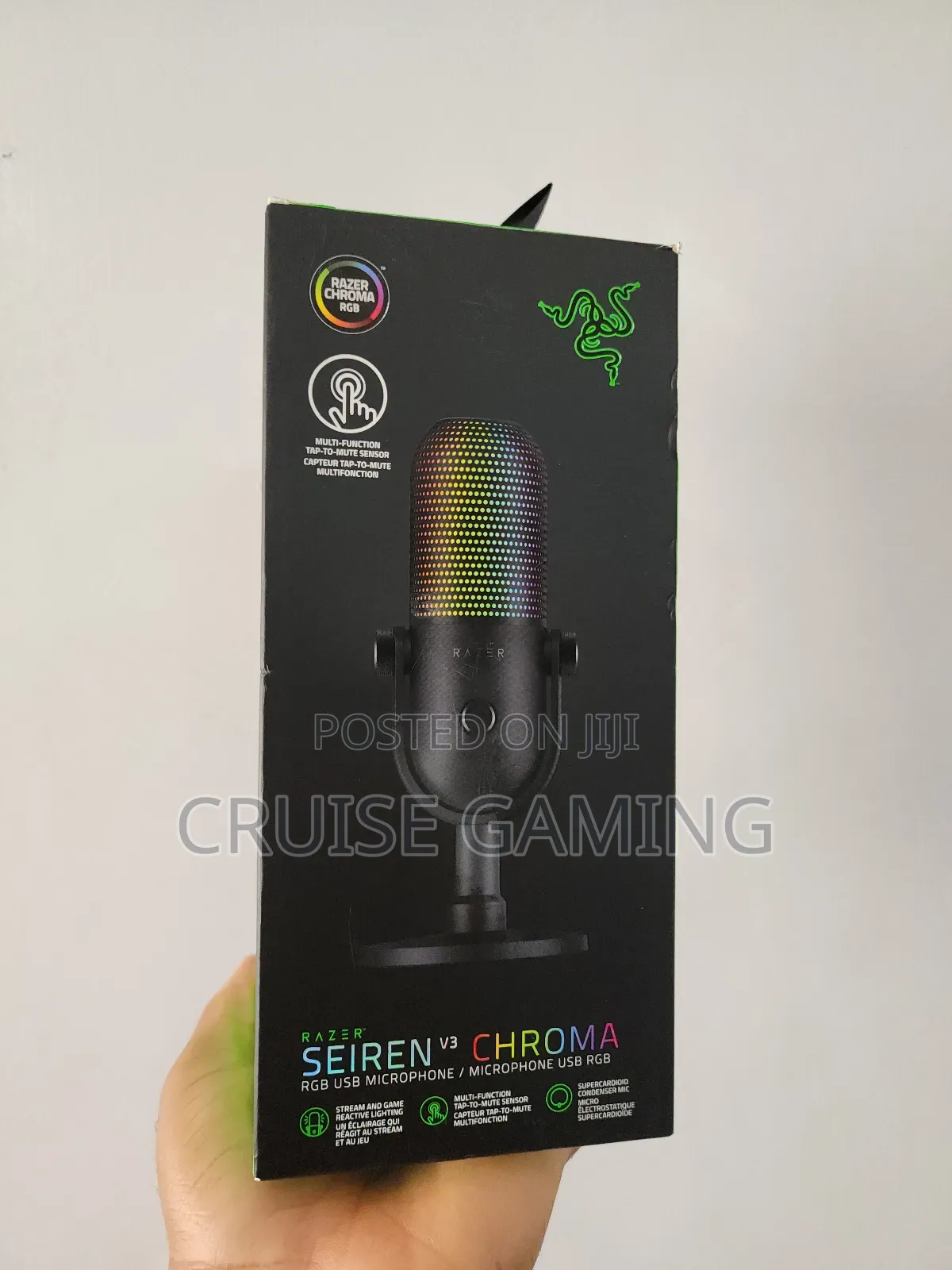 Razer Seiren V3 Chroma RGB Usb Condenser Microphone