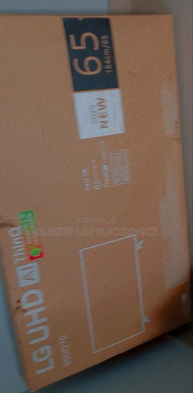 65 Inches Lg New Smart Tv (Real )