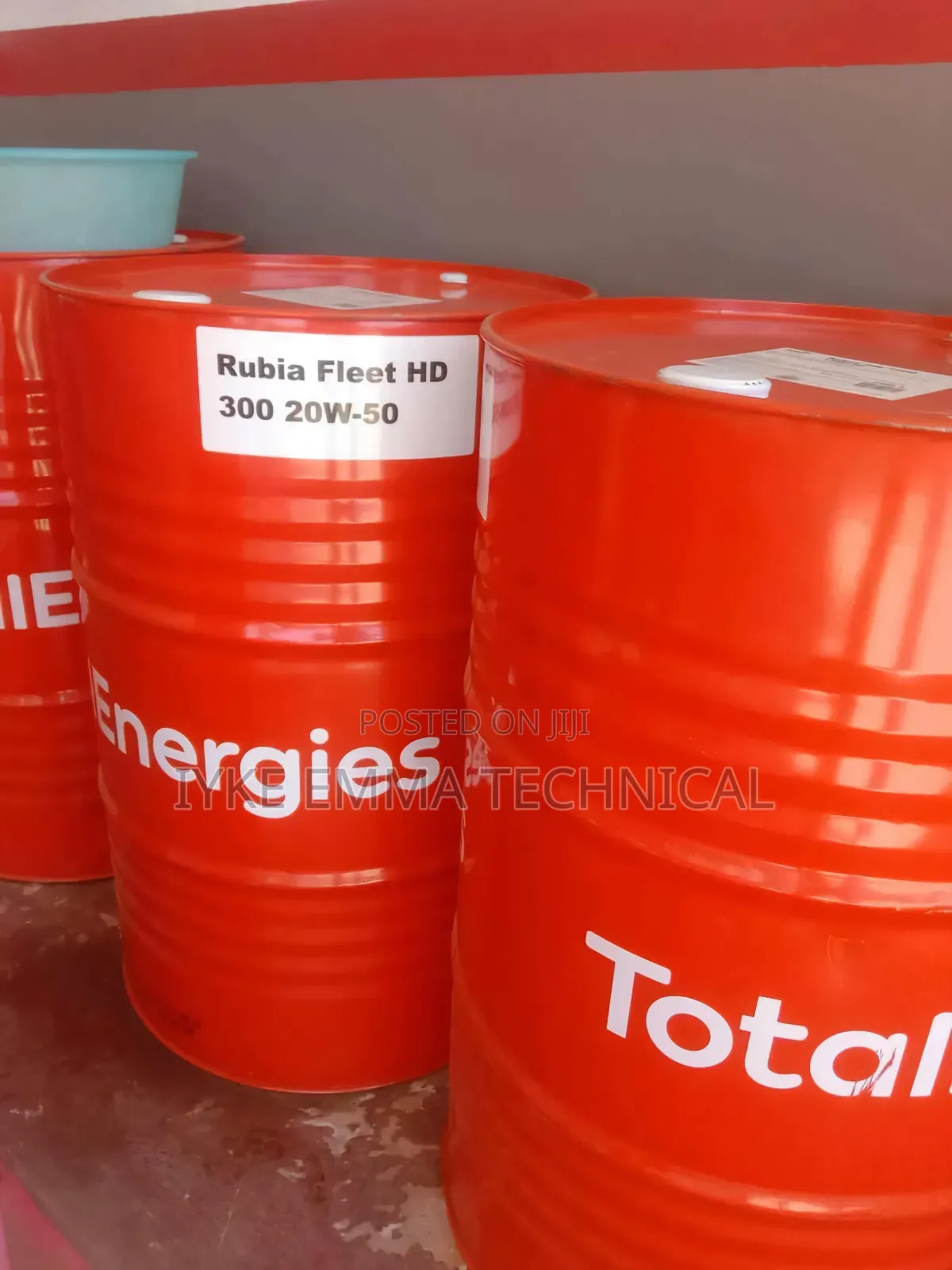 Total Oil Rubia Fleet Hd 300 205l