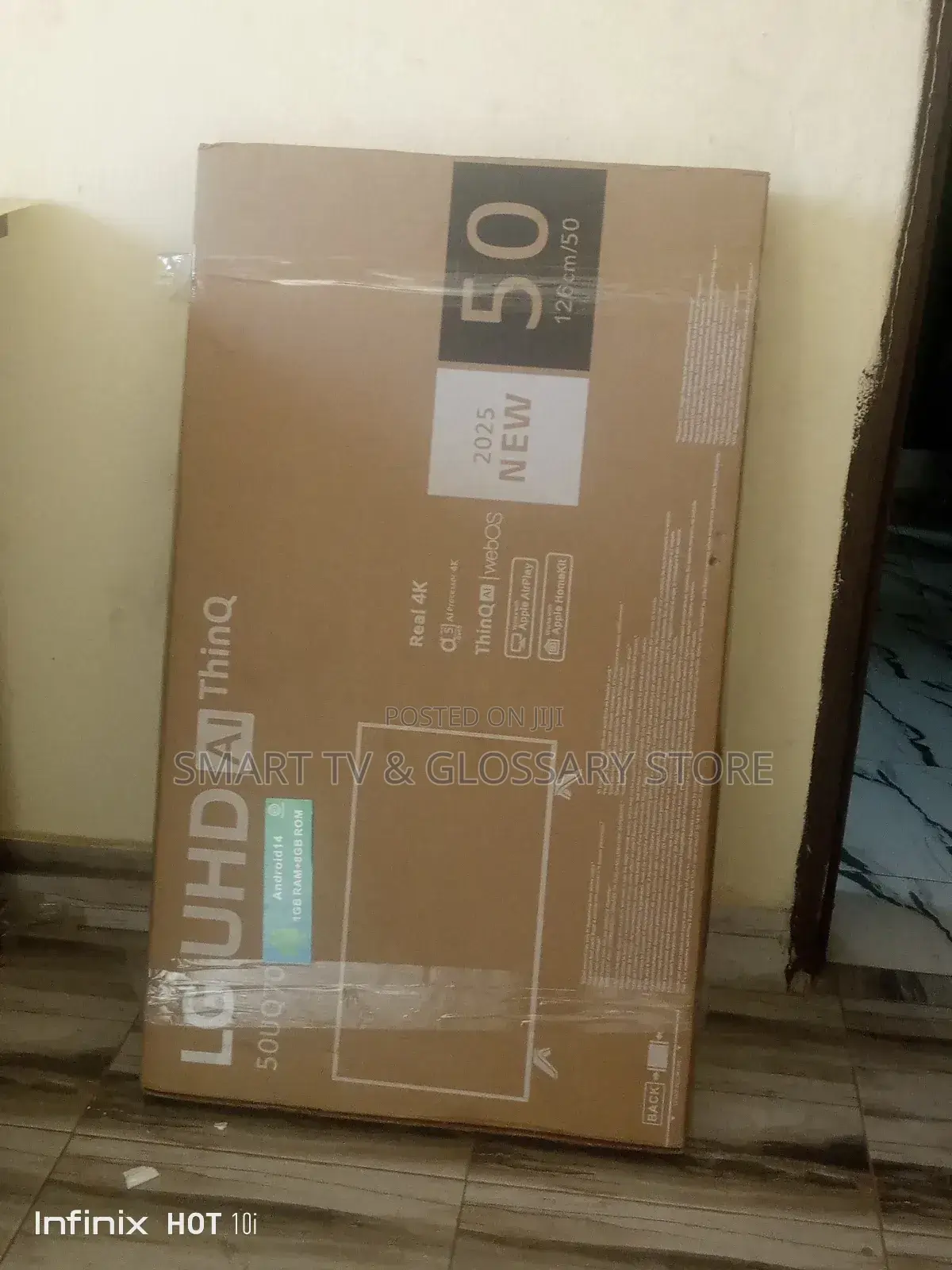 New 50 Inches With Yaba Television