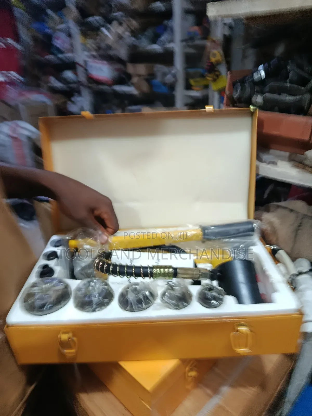 Hydraulic Hollow Punch Set (10 Ton)/ Knockout Punch