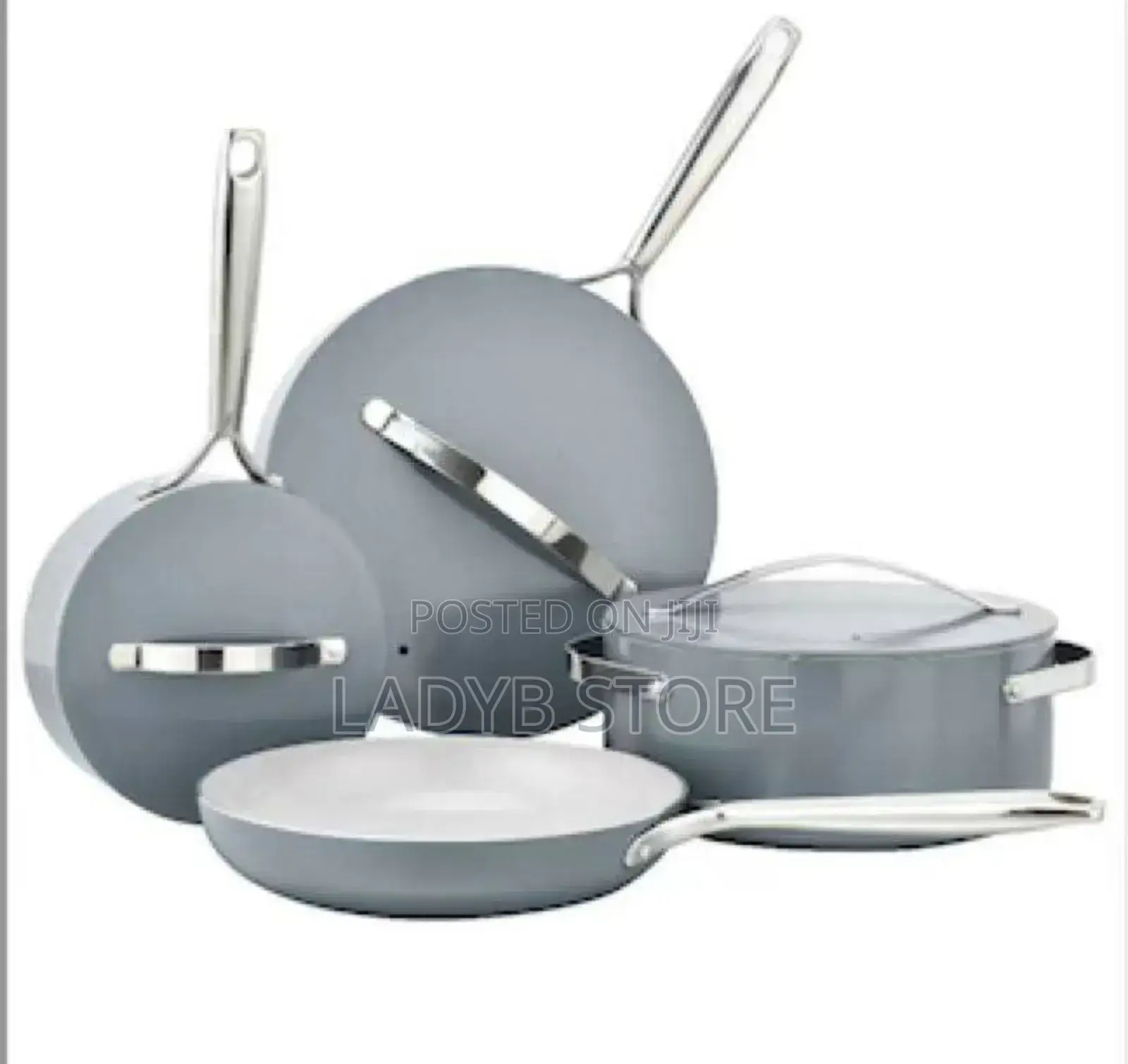 4set Aluminium Die Cast Pot