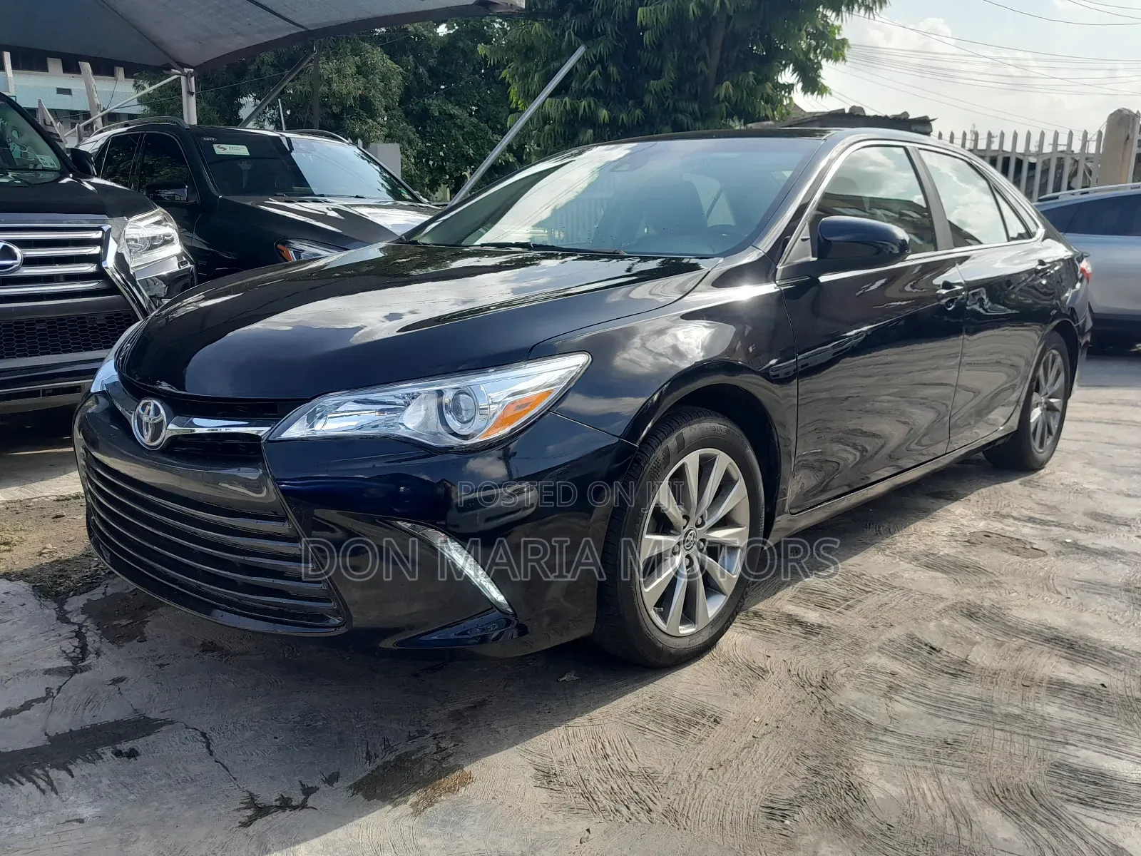 Toyota Camry XLE 4dr Sedan (3.5L 6cyl 6A) 2015 Black