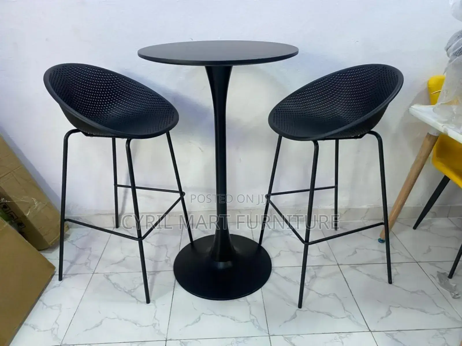 Bar Chair and Table (Cocktail Table)