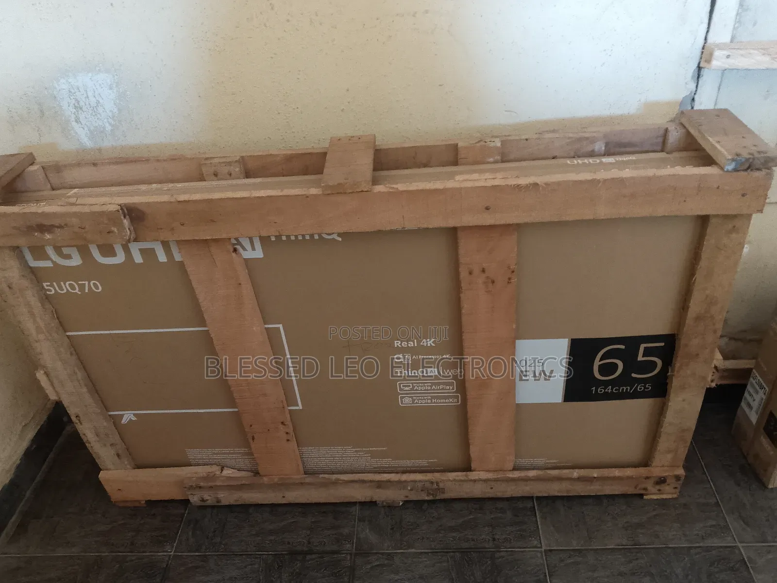 65 Inches With Mute Standard Tv