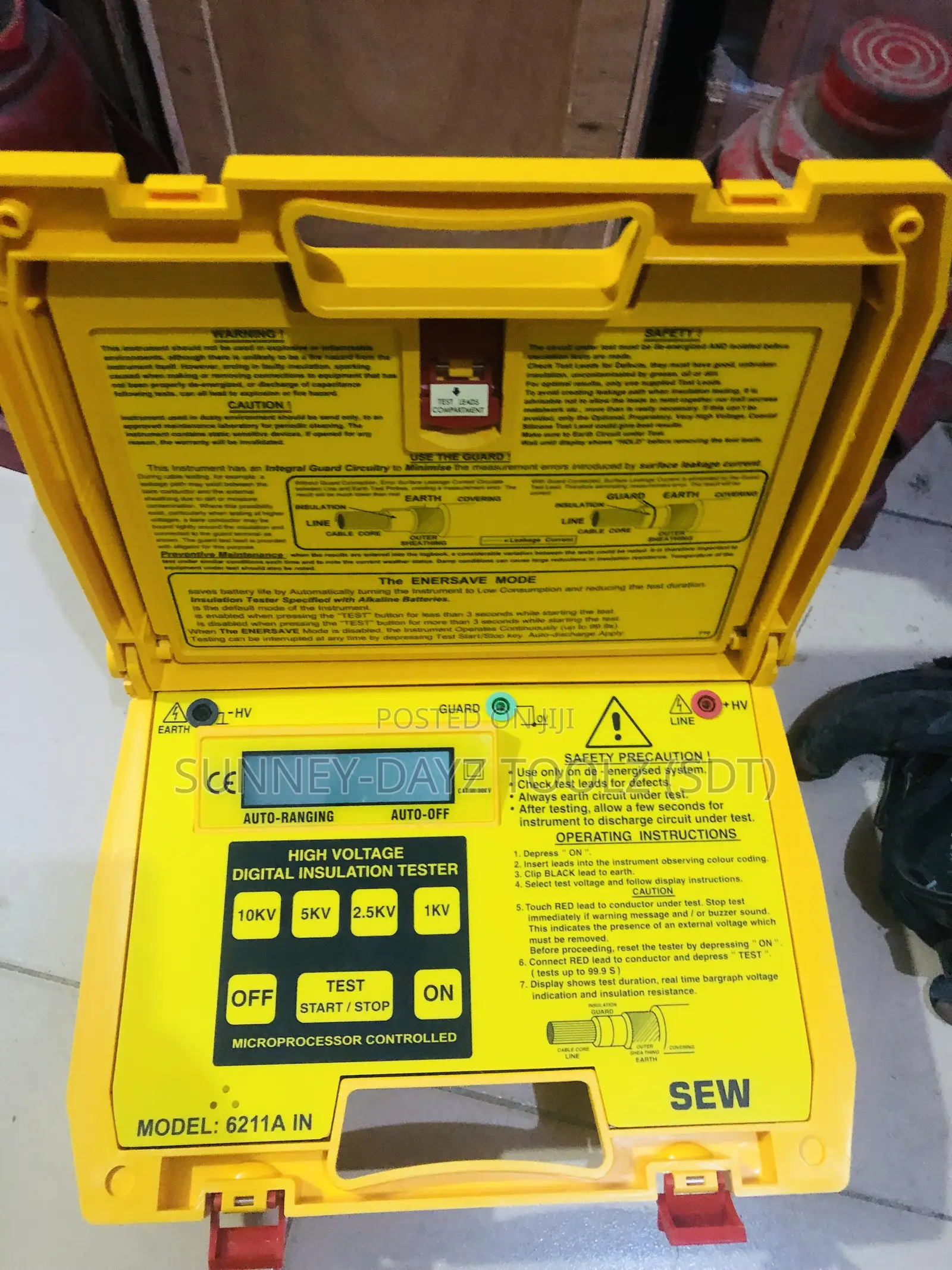 High Voltage Digital Insulation Tester